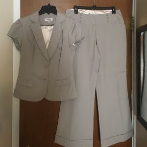 Charlotte Russe beige pant suit